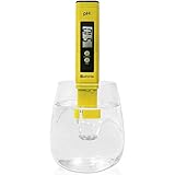 KETOTEK Digital PH Meter, PH Meter with ATC, Water PH Test Meter with 0.00-16.00ph Measure Range for Drinking Water, Hydroponics, Aquariums, Swimming Pools. High Accuracy 0.01 PH Pen Tester [Updated]