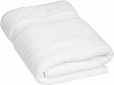 Kuber Industries 400 GSM Cotton Bath Towel - White