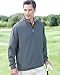 Ashworth Mens Houndstooth Half-Zip Jacket - BLACK - S