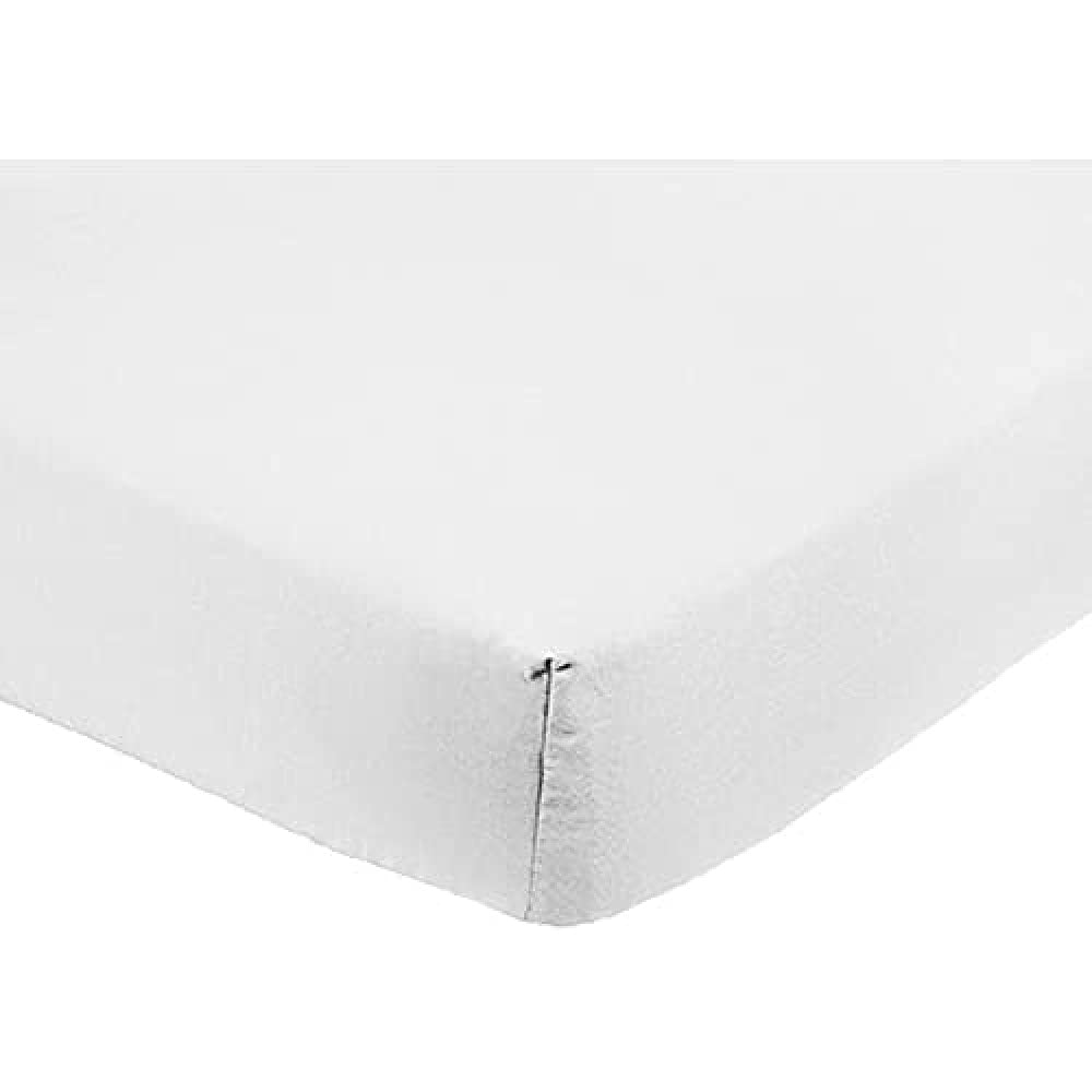 Microfibre fitted sheet 160 x 200 cm.