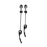 HCDjgh 1 ღ Bike Accessories Cargo Carry ღ, Bicycle Hub with Long Quick Release Lever Pair Cycling Wheel Skewers Bolt Axle Set