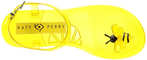Katy Perry Women's The Geli Flat Sandal, bee, 5 Medium US