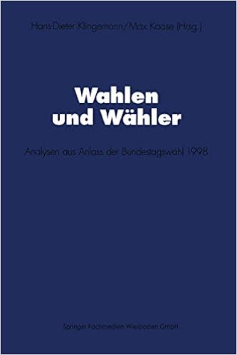 Amazon Com Wahlen Und Wahler Schriften Des Otto Stammer Zentrums