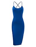 REGNA X Womens Sleeveless Sexy Midi Bodycon Evening Dresses (3 styles, Plus Size Available)