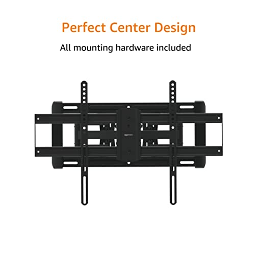 Amazon Basics Heavy Duty Dual Arm, Full Motion Articulating TV Mount