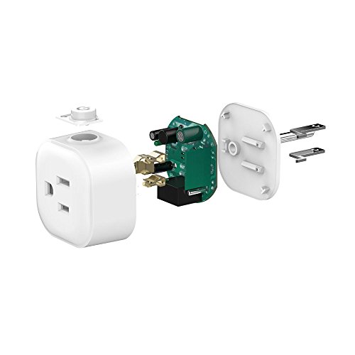 Wifi Smart Plug Mini Smart Outlet Work with Amazon Alexa & Google Home (2 packs)