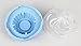 Cupcake Bath Bomb Mold Silicone & Plastic- Make Bath Bomb Cupcake Easy- by Ian's Choice (1 Sets)