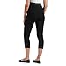 RUMOR HAS IT Maternity Over The Belly Capri Crop Support Leggings (Medium, Black)