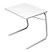 Table-Mate TV Tray Table | Portable Desk Folding Dinner Tray, Couch Table Trays for Eating Snack Food, Portable Laptop Desk, Bed Trays for Eating | Adjustable TV Trays with 3 Angles and Cup Holder