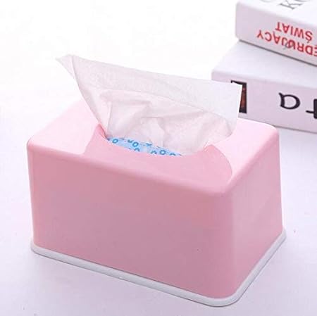 ZHIRUI - Caja de pañuelos de Papel para decoración del hogar, Color Rosa: Amazon.es: Hogar