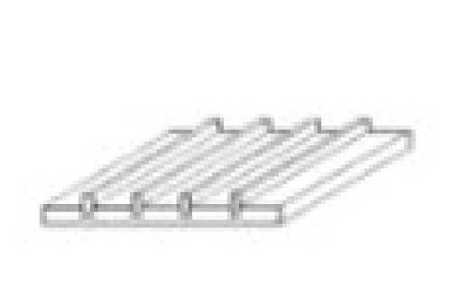 Seam Roof 1/4" Spacing