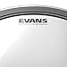 Evans EMAD2 Clear Bass Drum Head, 20” – Externally Mounted Adjustable Damping System Allows Player to Adjust Attack and Focus – 2 Foam Damping Rings for Sound Options - Versatile for All Music Genres
