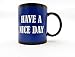 Have A Nice Day Middle Finger Coffee Mug, Funny Cup With Middle Finger On The Bottom,funny Gift For Man Or Woman, 11 Oz Ceramic Coffee Mug | Great Christmas Gift Idea