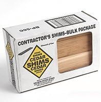 Nelson Wood Shims CSH8/56/120/MGD 8'' Bulk Contractor Shims by Nelson Wood Shims