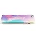Pastel Gradient for iPhone SE 5S 5 Protective case uCOLOR Abstract Cloud for iPhone SE 5S 5 Dual Layer Protection Tough Case