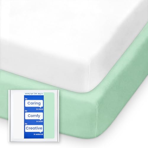 TotBasic CloudLike Soft Pack N Play Sheets Compatible with Graco