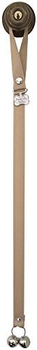 PoochieBells  Dog Housetraining Doorbell in X-Long for Teacup/Small or Timid Dogs, Latte