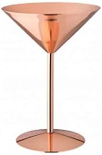 Glass coppa Martini copper per cocktail shaker exclusive