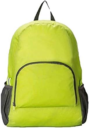 Foldable Lightweight Waterproof Travel Backpack Daypack Bag Sports & Hiking (Green)