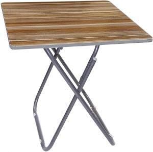 Haneez Wooden Portable Outdoor Picnic Folding Table with Size (60,60) cms with Height 70 cms - Medium, Square