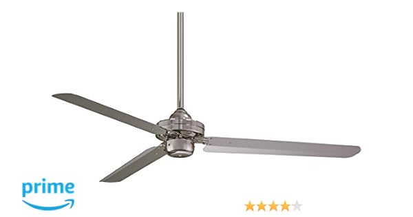 Minka Lavery F729 Bn Protruding Mount 3 Brushed Nickel Blades