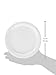 Frosty White Round Paper Plates - 6.75
