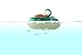 PlanToys Speed Boat Bath and Water Play Toy (5667) | Sustainably Made from Rubberwood and Non-Toxic Paints and Dyes | Eco-Friendly PlanWood