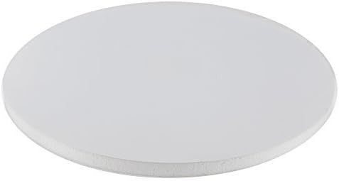 Foam Core Cake Board Round White, 12 x 1/2 Inches by GSA by GLOBAL SUGAR ART PRODUCTS