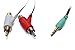 [REYTID] Male RCA Audio Splitter Cable for Turtle Beach Gaming Headsets - Gold Plated