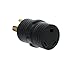 ABN Plug Adapter 50 Amp Male to 30 Amp Female – 4 Prong RV Camper Generator Plug Outdoor Electrical Power Converter