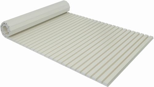 ミエ産業 オーダーサイズ仕様 シャッター式風呂ふた 80×101.6cm アイボリー 日本製