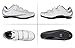Tommaso Pista 100 SPD & Peloton Shoes for Women—2 in 1—Road Bike & Indoor Cycling Shoes for Both Delta & SPD Cleats—Peloton Bike Accessories—No Cleats—White—Size 7US—37EU