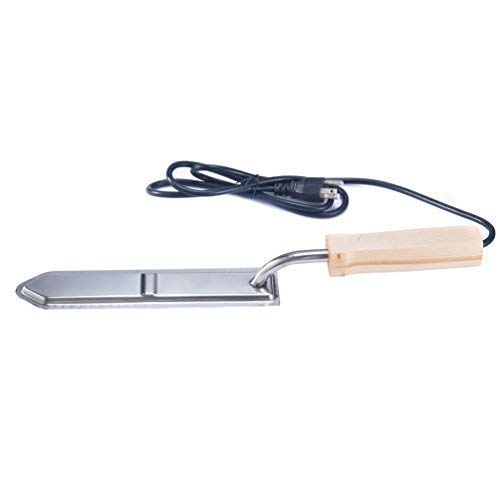 Photo 1 of BeeCastle Electric Honey Uncapping Knife,Stainless Steel Electric Heated Honey Uncapping Scraper,Honey Extraction Knife for Honey Harvesting Equipment