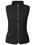 NE PEOPLE Womens Lightweight Quilted Zip Jacket/Vest