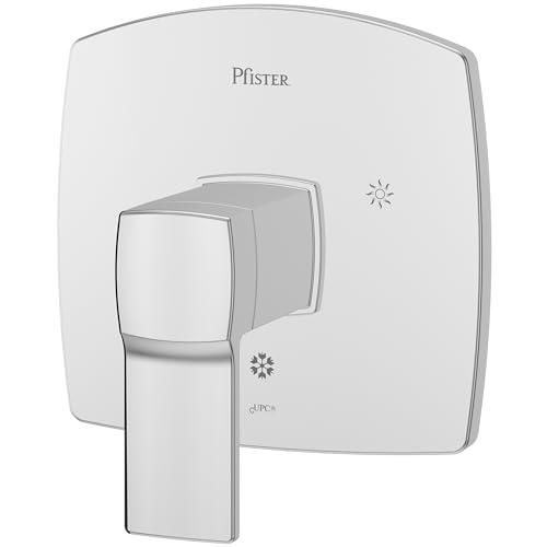 Pfister Acabamento apenas de válvula R89-1DAC R891DAC, cromado polido