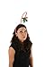 elope Springy Mistletoe Costume Headpiece - Red and White Striped with Bow