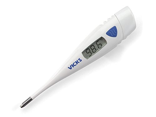 Vicks Digital Thermometer; Gentle, Fast and Easy to use - BPA Free with Professional Accuracy