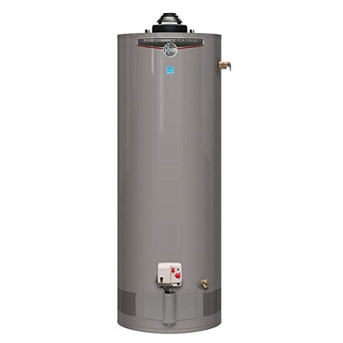 Rheem Performance Platinum 38 Gal. Tall 40,000 BTU Powered Damper Natural Gas Water Heater with 12-Year Warranty