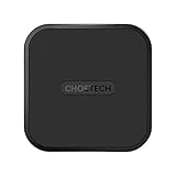 CHOETECH Wireless Charger, USB Type C QI Wireless Charging Pad for iPhone X/8/8 Plus, Samsung Galaxy S9, S9 Plus, Note 8, S8, S8 Plus, S6 Edge Plus and Qi-Enabled Devices