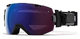 Smith Optics I/Ox Adult Snow Goggles - Black/Chromapop Photochromic Rose Flash