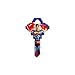 Superman Blue Schlage SC1 House Key