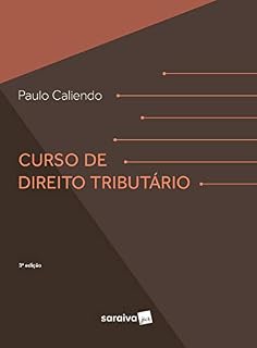 Livro Curso de Direito Tributário