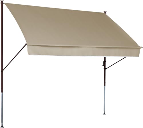 ANGERER Klemmmarkise Style Sand, 400 cm