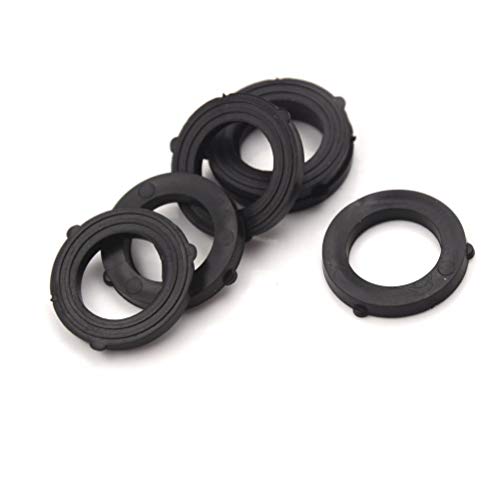 Eshylala 50 Pack Garden Hose Rubber Washer Garden Hose Sprinkler Accessories 3/4" TPR Waterstop Washer - Thumbnail 2