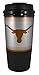 GameDay Novelty NCAA Texas Longhorns Insulated Platinum Gripper Travel Tumbler with No Spill Flip Lid, 16 oz