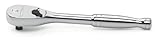 GearWrench 81011D 1/4-Inch Drive Full Polish Teardrop Ratchet