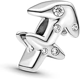 Pandora Sparkling Sagittarius Zodiac Charm - Compatible Moments Bracelets - Jewelry for Women - Gift for Women in Your Life - Made with Sterling Silver & Cubic Zirconia, No Gift Box