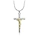 Rigant Jesus Christ Crucifix Cross Unisex Pendant Necklace Fashion Jewelry 18”