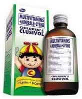 3 Children's Clusivol Multivitamins (3x120ml) by Clusivol