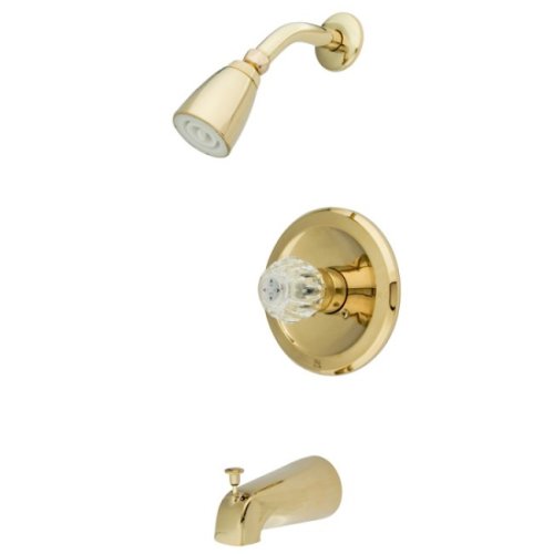 Kingston Brass Kb532 Single Acrylic Handle Tub And Shower Faucet